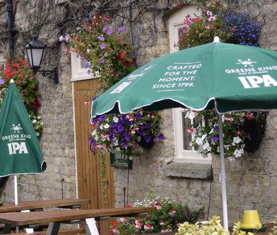 The Bell Inn Ducklington Exteriér fotografie